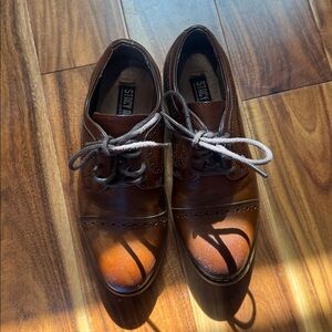 Stacy Adams Boys Size 11 Dress Shoes